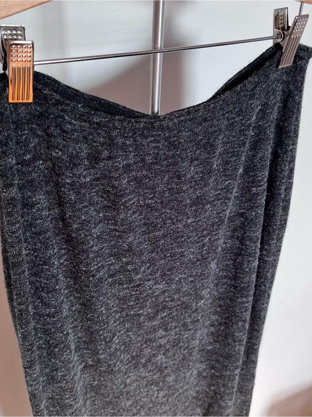 Vintage Garage Charcoal Heather Maxi Skirt - Picture 3 of 8